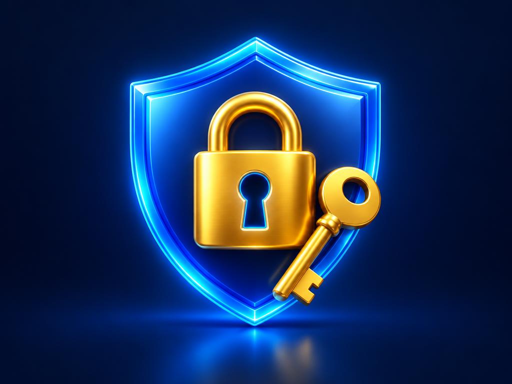 Khelv account security shield and padlock